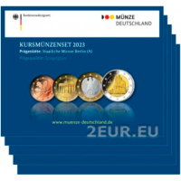 ALLEMAGNE SET PROOF 2023 - ADFGJ ALLEMAGNE SET PROOF 2023 - ADFGJ
