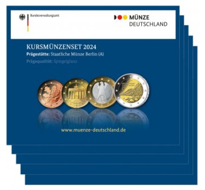 ALLEMAGNE SET PROOF 2024 - ADFGJ