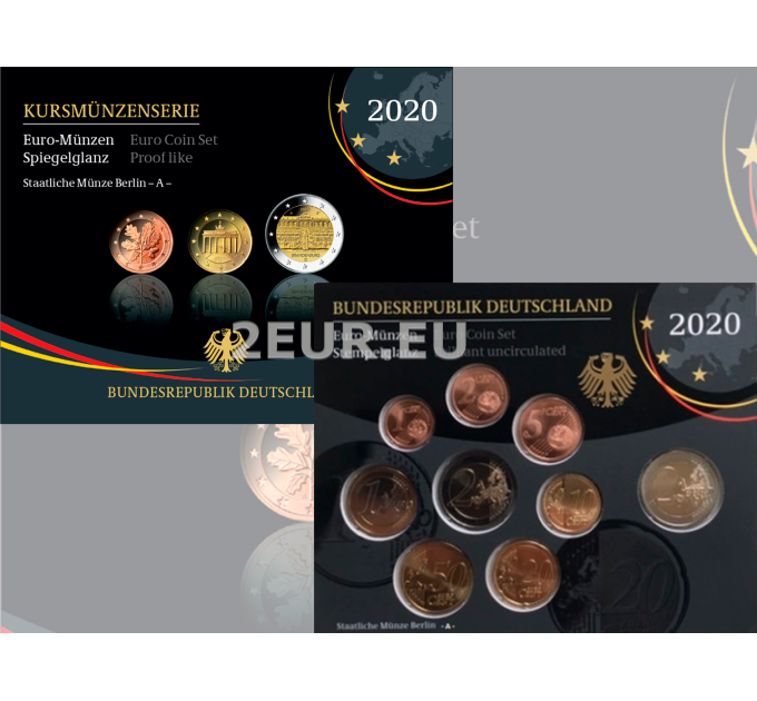 Allemagne 2020 - coffret euro BU  