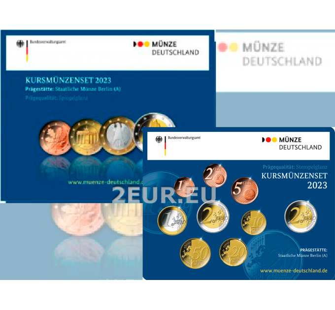 Allemagne 2023 - coffret euro BU  