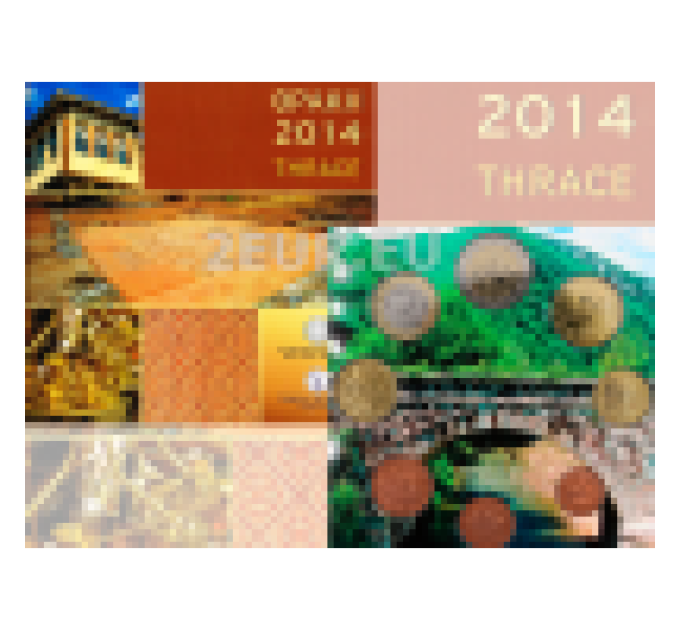 Grèce coffret euro BU 2014 - coffret euro BU - Thrace