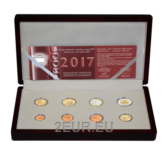 Grèce 2017 - Coffret euro proof