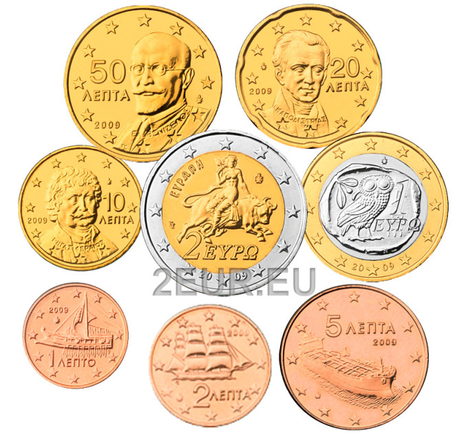 Grèce coffret euro UNC 2009