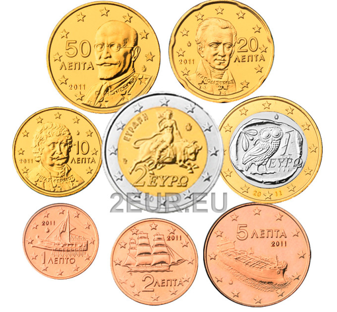 Grèce coffret euro UNC 2011