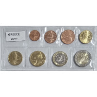 Grèce coffret euro UNC 2002 Grèce coffret euro UNC 2002