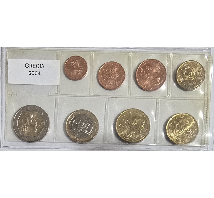 Grèce coffret euro UNC 2004
