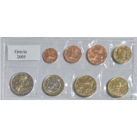 Grèce coffret euro UNC 2005 Grèce coffret euro UNC 2005