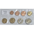 Grèce coffret euro UNC 2008