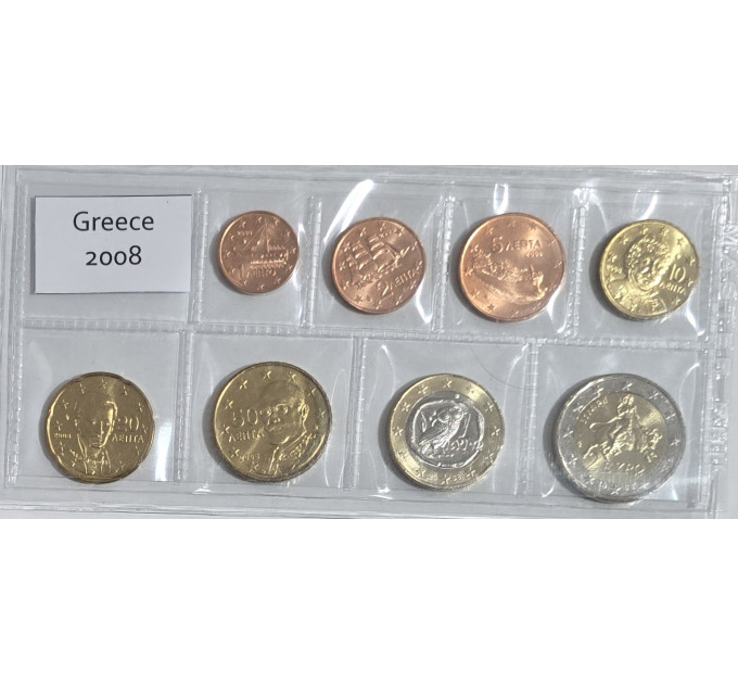 Grèce coffret euro UNC 2008