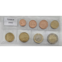 Grèce coffret euro UNC 2007