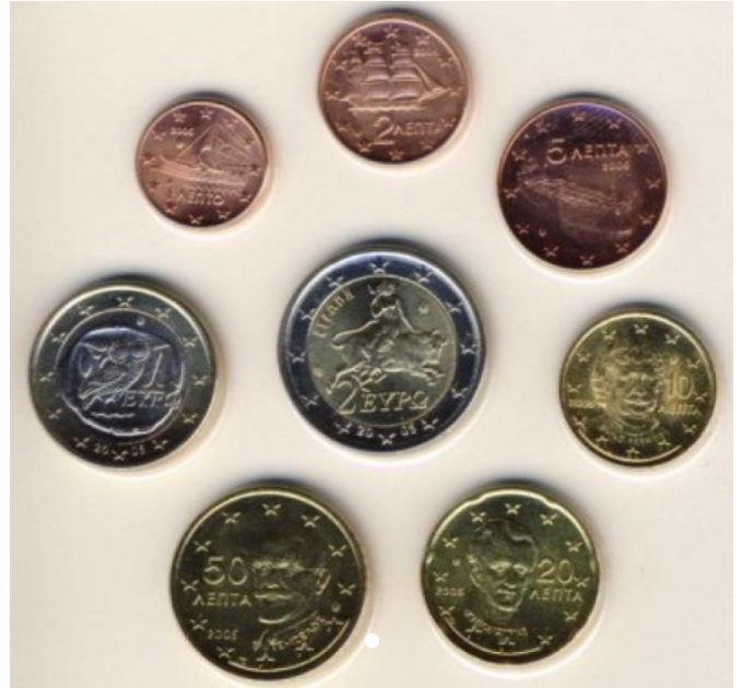 Grèce coffret euro UNC 2005