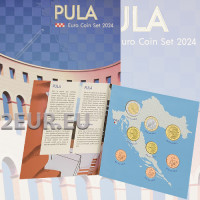 Croatie coffret euro BU 2024 - Pula