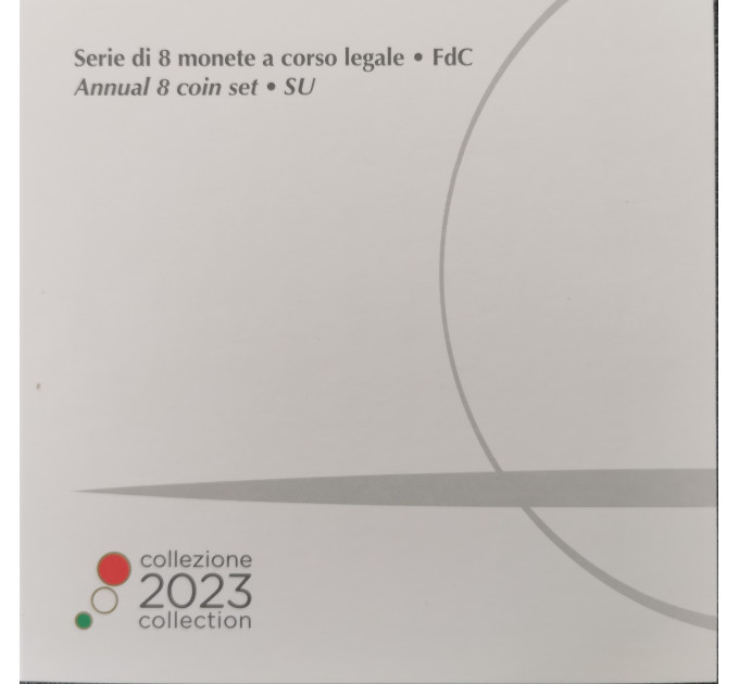Italie 2023 - Coffret euro BU  