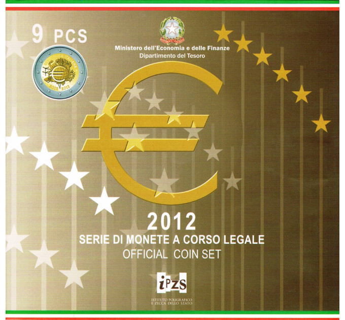 Italie Coffret euro BU 2012
