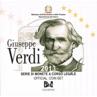 Italie Coffret euro BU 2013 - Giuseppe Verdi