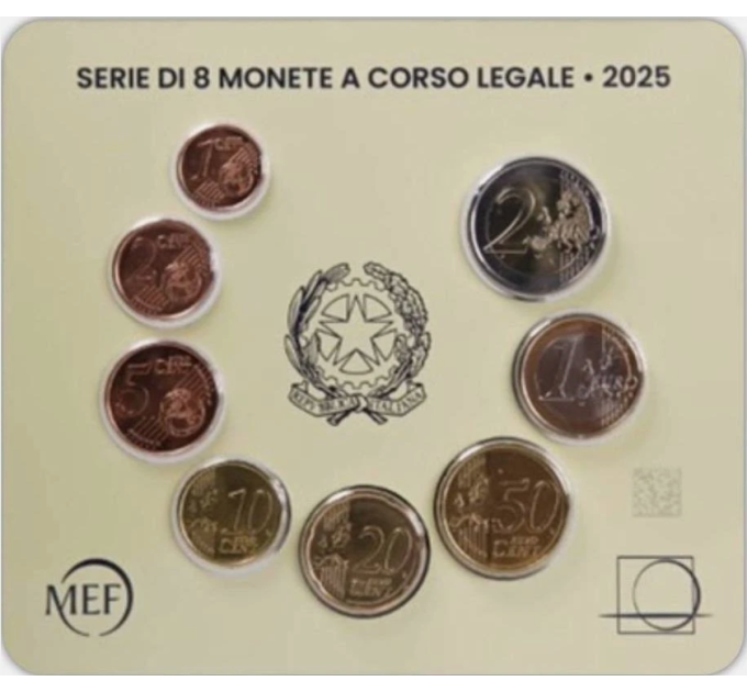 Italie Coffret euro BU 2025