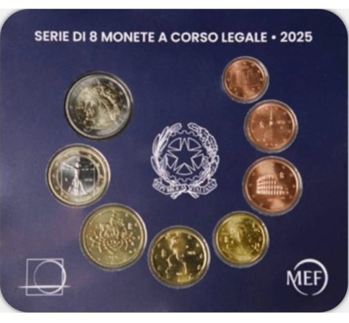 Italie Coffret euro BU 2025