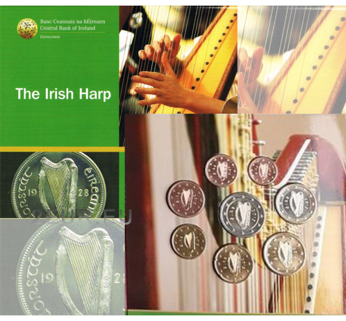 Irlande coffret euro BU 2013 - La harpe irlandaise