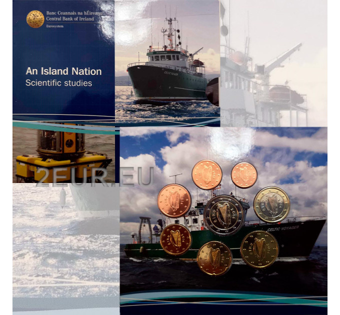 Irlande coffret euro BU 2014 - Une nation insulaire
