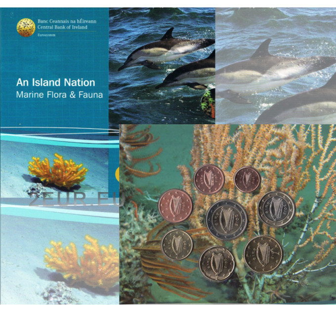 Irlande coffret euro BU 2015 - Flore et Faune Marines
