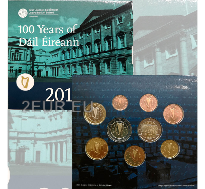 Irlande coffret euro BU 2019 - 100 ans du Dail Eireann