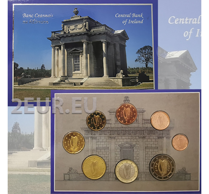 Irlande coffret euro BU 2003 - Patrimoine culturel - Casino von 1759 à Marino