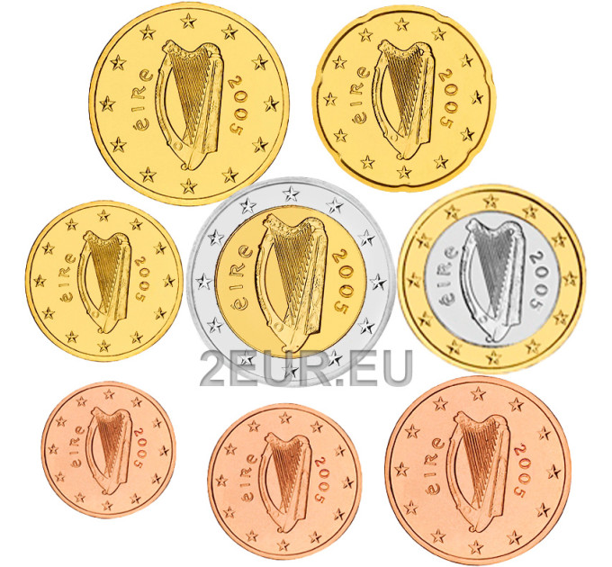 Irlande 2005 - Coffret euro UNC