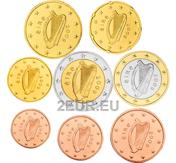 Irlande 2009 - Coffret euro UNC