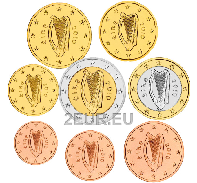 Irlande 2010 - Coffret euro UNC