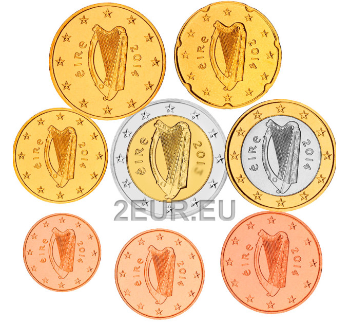 Irlande 2014 - Coffret euro UNC