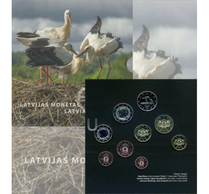 Lettonie 2015 - Coffret Euro BU