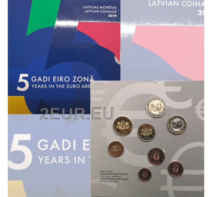 Lettonie 2019 - Coffret Euro BU