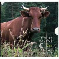 Lettonie 2016 - Coffret Euro BU