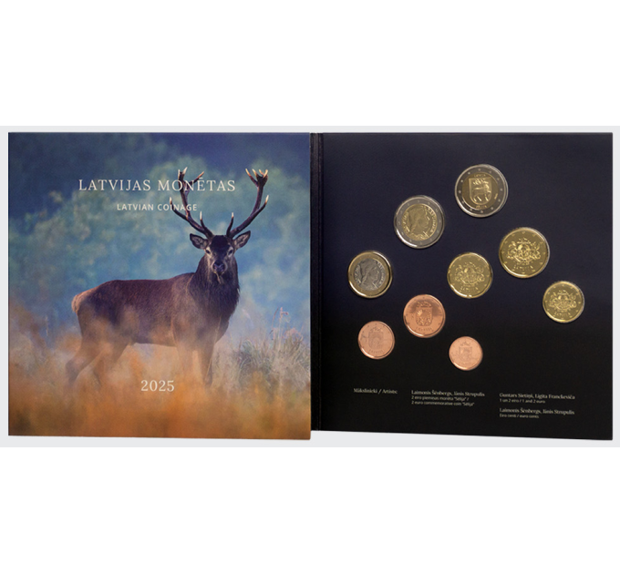 Lettonie Coffret Euro BU 2025