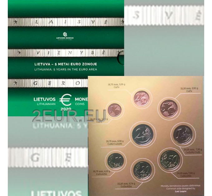 Lituanie 2020 - Coffret Euro BU