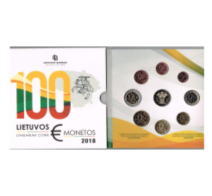 Lituanie 2018 - Coffret Euro BU