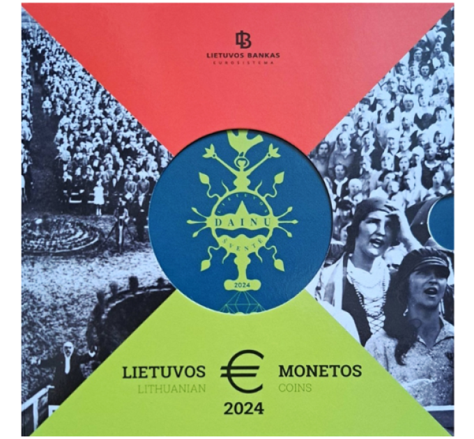 Lituanie 2024 - Coffret Euro BU