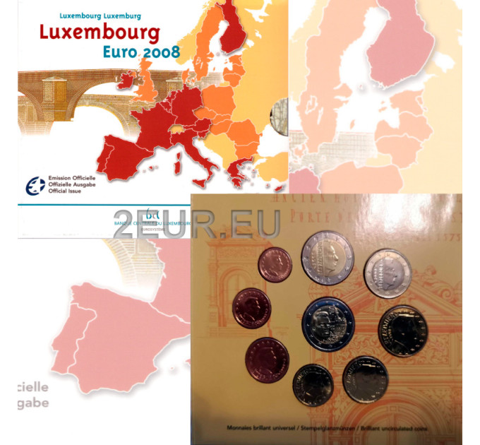 Luxembourg 2008 - Coffret Euro BU