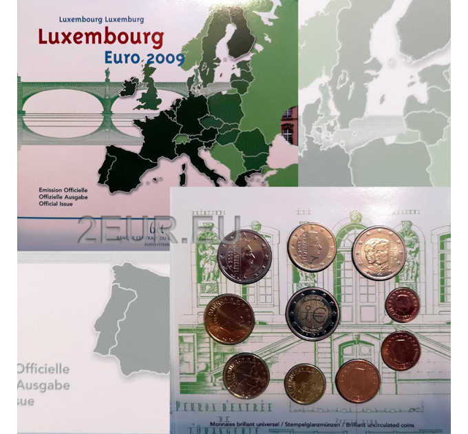 Luxembourg 2009 - Coffret Euro BU