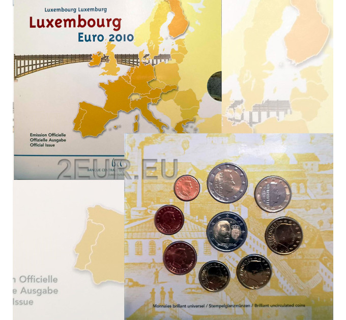 Luxembourg 2010 - Coffret Euro BU
