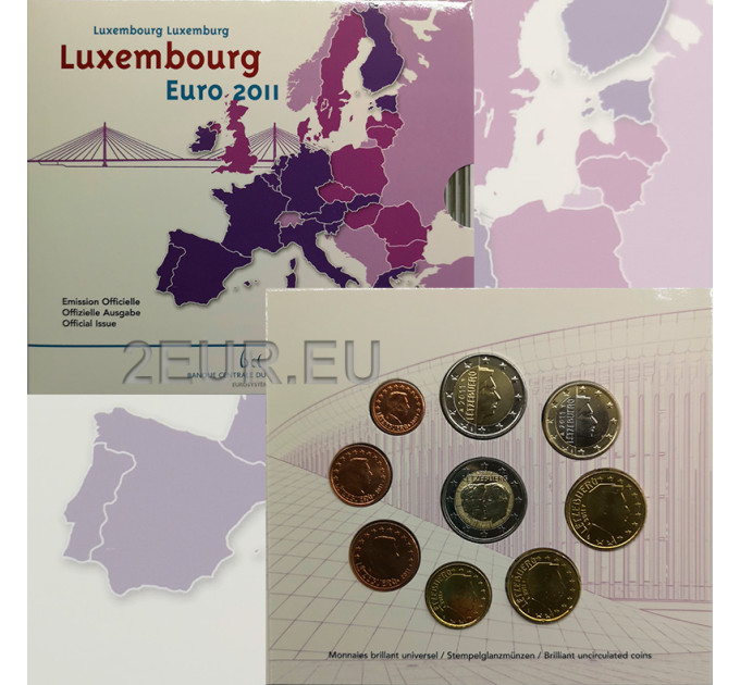 Luxembourg 2011 - Coffret Euro BU