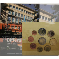 Luxembourg coffret euro BU 2013 - Ville de Differdange Luxembourg coffret euro BU 2013 - Ville de Differdange