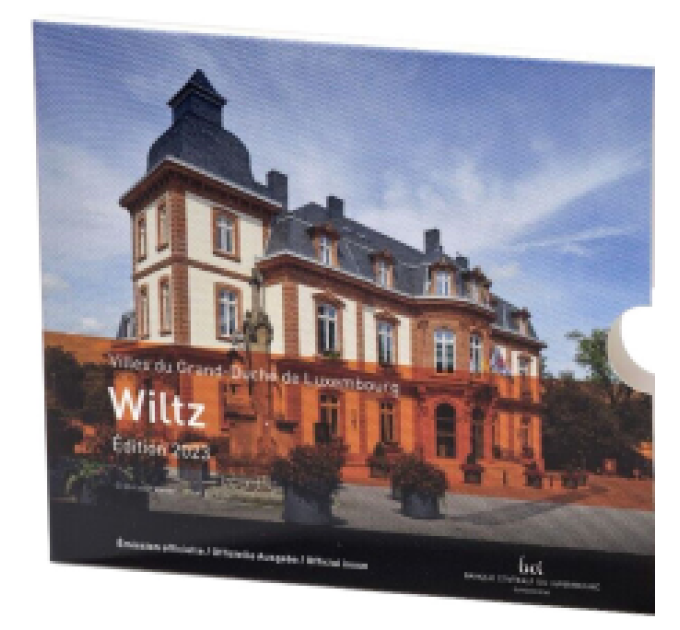 Luxembourg coffret euro BU 2023 - Ville de Wiltz - Comité International Olympique