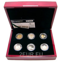 Luxembourg 2 euros BE 2009 - 2012 Luxembourg 2 euros BE 2009 - 2012