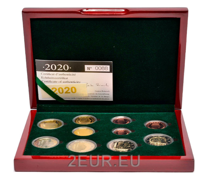 Luxembourg Coffret Euro BE 2020