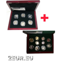 Luxembourg 2019-2021 + EURO SET 2021 PROOF