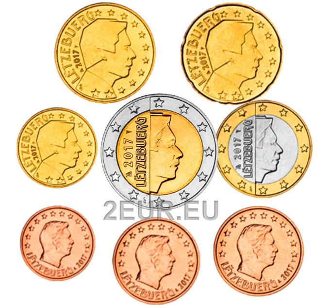 Luxembourg Coffret Euro UNC 2017
