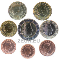 Luxembourg Coffret Euro UNC 2021 Luxembourg Coffret Euro UNC 2021