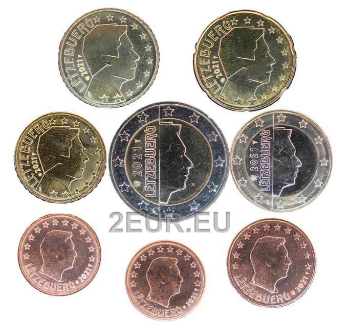 Luxembourg Coffret Euro UNC 2021