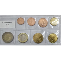 Luxembourg Coffret Euro UNC 2007 Luxembourg Coffret Euro UNC 2007